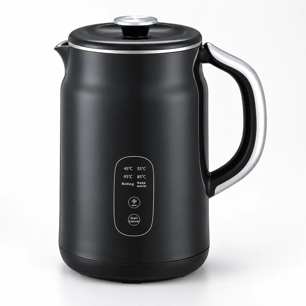 FTK01 preset-temperature electric kettle in black